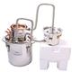 Fayelong 3 Pots DIY 5 Gal 20 litres Home Copper Alcohol Moonshine Still Spirits Boiler Water Brandy Distiller Kit