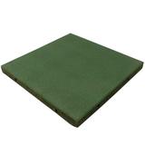 Rubber-Cal, Inc. Eco-Safety 2.5" Rubber Playground Tiles in Green | 2.5 H in | Wayfair 04-126-GR-10pk