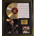 BON JOVI/CD GOLD DISC, SONG SHEET & PHOTO DISPLAY/LTD. EDITION/COA/ALBUM, CROSSROAD/SONG SHEET, ALWAYS