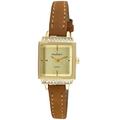 Peugeot Women Analogue Quartz Watch with Suede Strap 3047G