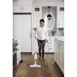 Bissell PowerFresh Pet Lift-Off 2-in-1 Scrubbing & Sanitizing Steam Mop Plastic in Orange/White | 44.7 H x 11.14 W x 13.2 D in | Wayfair 1544A