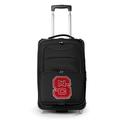 MOJO Black NC State Wolfpack 21" Softside Rolling Carry-On Suitcase