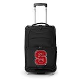 MOJO Black NC State Wolfpack 21" Softside Rolling Carry-On Suitcase