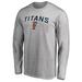 Men's Ash Cal State Fullerton Titans Proud Mascot Long Sleeve T-Shirt