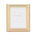 Reed & Barton Watchband Single Picture Frame 9.0 H x 6.9 W x 1.2 D in Metal in Gold | 5" x 7" | Wayfair 4157