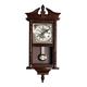 Acctim Westbury Radio Controlled Large Dark Wooden Westminster Chiming regulator Quartz Wall Clock with pendulum
