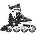 SFR Pulsar Children’s Unisex Adjustable Skates, RS480, Grey / (Silver), 12-2 UK (30.5-34 EU)