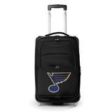 MOJO Black St. Louis Blues 21" Softside Rolling Carry-On Suitcase