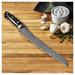 ZWILLING J.A. Henckels Kramer by Zwilling EUROLINE Damascus Collection 9-inch Bread Knife Stainless Steel/Plastic in Gray | Wayfair 34896-263