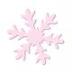 Ursus 19460080 - Motivlocher mit Hebel jumbo, Schneeflocke, rosa, ausgestanztes Motiv ca. 76,2 mm, aus Kunststoff mit Metallstanze, geeignet für Grammaturen von 160 220 g /qm
