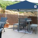 E-Z UP Envoy 10 Ft. W x 10 Ft. D Steel Pop-Up Canopy Metal/Steel/Soft-top in Gray/White | 110.04 H x 120 W x 120 D in | Wayfair ENV9104BL