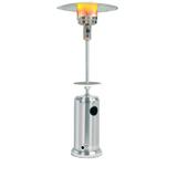 SUNHEAT International Original SUNHEAT Round - Stainless Steel 41,000 BTU Propane Patio Heater in Gray | 87 H x 32 W x 18 D in | Wayfair PHRDSS