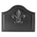 Minuteman International Fleur De Lys Cast Iron Fire Back