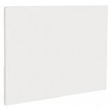 CRESTWARE PCB1218 Cutting Board,18 in.L,White,Polyethylene