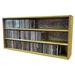 Wood Shed 03 Series Multimedia Wall Mounted Media Storage Wood/Solid Wood in Brown | 18.75 H x 39.44 W x 6.75 D in | Wayfair 303-3