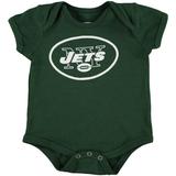 Newborn Green New York Jets Team Logo Bodysuit
