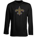 New Orleans Saints Preschool Team Logo Long Sleeve T-Shirt - Black
