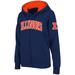 Women's Stadium Athletic Navy Illinois Fighting Illini Arched Name Full-Zip Hoodie