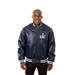 Men's JH Design Navy Washington Wizards Domestic Team Color Leather Jacket