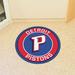 FANMATS NBA Detroit Pistons Roundel 27 in. x 27 in. Non-Slip Indoor Only Mat Synthetics in Blue | 27 W x 27 D in | Wayfair 18834