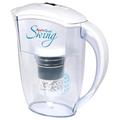 Water Filter AcalaQuell Swing Water Filter Jug | white | Highest Filtration Performance | Multi-Layered | PI-Techn. | Principles of nature | intense R&D. Creates delicious-tasting - healthy water