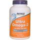 NOW Ultra Omega-3 500 EPA/250 DHA, 180 Softgels, From Foods ( Multi-Pack)