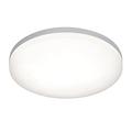 Saxby Noble 22W 300mm Round Cool White Chrome Finish Flush IP44 Bathroom LED Wall Ceiling Light