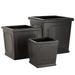 Rodin Square Planter - Zinc, Medium - Ballard Designs Medium - Ballard Designs