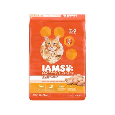Iams ProActive Health Healthy Adult Original with Chicken Dry Cat Food, 16-lb bag