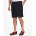 Blair Men's John Blair Adjust-A-Band Relaxed-Fit Microfiber Shorts - Black - 46