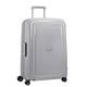 Samsonite S'Cure - Spinner M Koffer, 69 cm, 79 L, mit 4 Rollen, Silber (Silver)