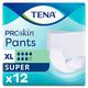 TENA Pants Super X-Large - 16 Packs of 12