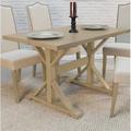 Alcott Hill® Maelynn Dining Table Wood in Gray/Brown | 30 H x 48 W x 30 D in | Wayfair ALCT4377 27267519