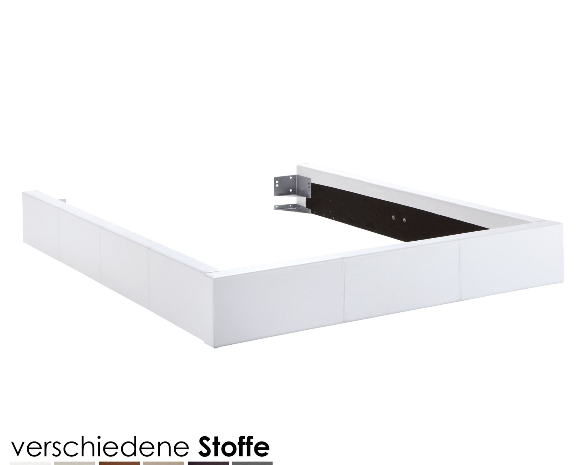 Hasena Dream-Line Bettrahmen Lungo 28/3S 160x200 cm / PK3 Alpina 392 Red