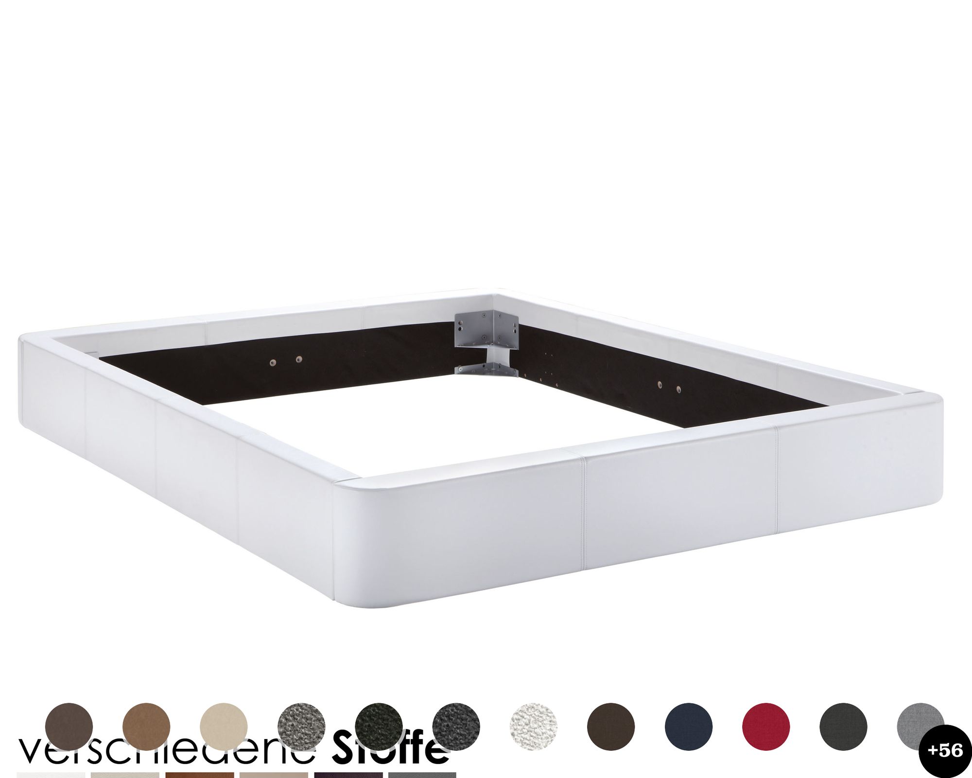 Hasena Dream-Line Bettrahmen Ciara 28/4S 200x200 cm / PK3 Casual 333 Olive Image