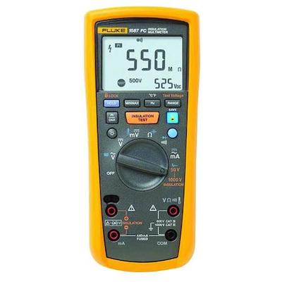 FLUKE FLUKE-1587 FC/WWG Insulation Meter, CAT III 1000V, CAT IV 600V,