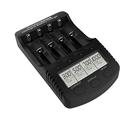 Youshiko YC5000 Professional Standard Intelligent Battery Charger (Official UK Version) for 3.7V Li-ion rechargeable & 1.2V Ni-MH/CD rechargeable batteries ：AAA, AA, SC, C + USB Port