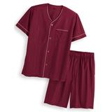 Blair Men's Short Pajamas. - Red - L