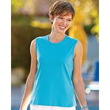 Blair Women's Essential Knit Tank Top - Blue - 2XL - Womens