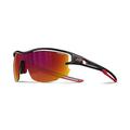 Julbo Unisex's Aero Sunglass, Black/Red, One Size