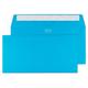 Blake Creative Colour DL+ 114 x 229 mm 120 gsm Peel & Seal Wallet Envelopes (210) Caribbean Blue - Pack of 500