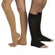 23-32 mmHg Medical Compression Socks with Open Toe, Firm Grade Class II, Knee High Support Stockings Without Toecap (L (62.2-66.9 inches), Black)