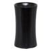 Designs by Marble Crafters Vinca Jet Black Marble Tumbler Stone in Black/Gray | 5.75 H x 3 W x 3 D in | Wayfair BA01-2JT