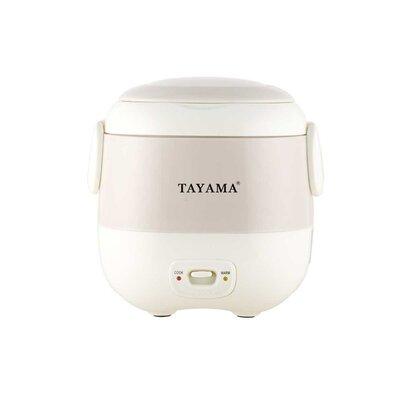 Tayama 1.5-Cup Portable Mini Rice Cooker Plastic |...