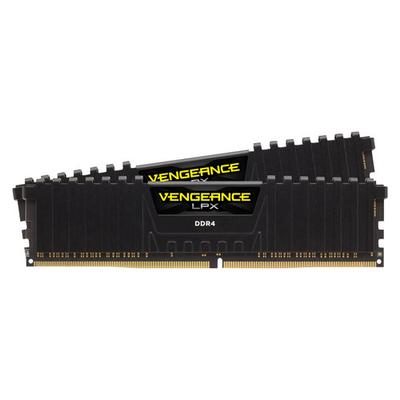 Corsair Vengeance LPX 2-Pack 8GB DDR4 DRAM Desktop Memory Kit - Black - CMK16GX4M2A2666C16