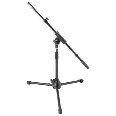 On-Stage Drum/Amp Microphone Tripod with Telescoping Boom - Black - MS7411TB