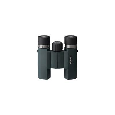 PENTAX AD 9 x 28 Compact Binoculars - Black/Green - 62831