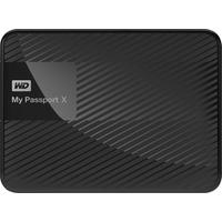 WD My Passport X 2TB External USB 3.0/2.0 Portable Hard Drive - Black - WDBCRM0020BBK-NESN