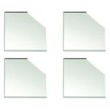 MIRREDGE 32504 3" W, Mirror Corner Plates