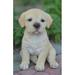 Hi-Line Gift Ltd. Yellow Labrador Puppy Statue in Brown/Yellow | 6.5 H x 4.75 W x 5.75 D in | Wayfair 87771-Q